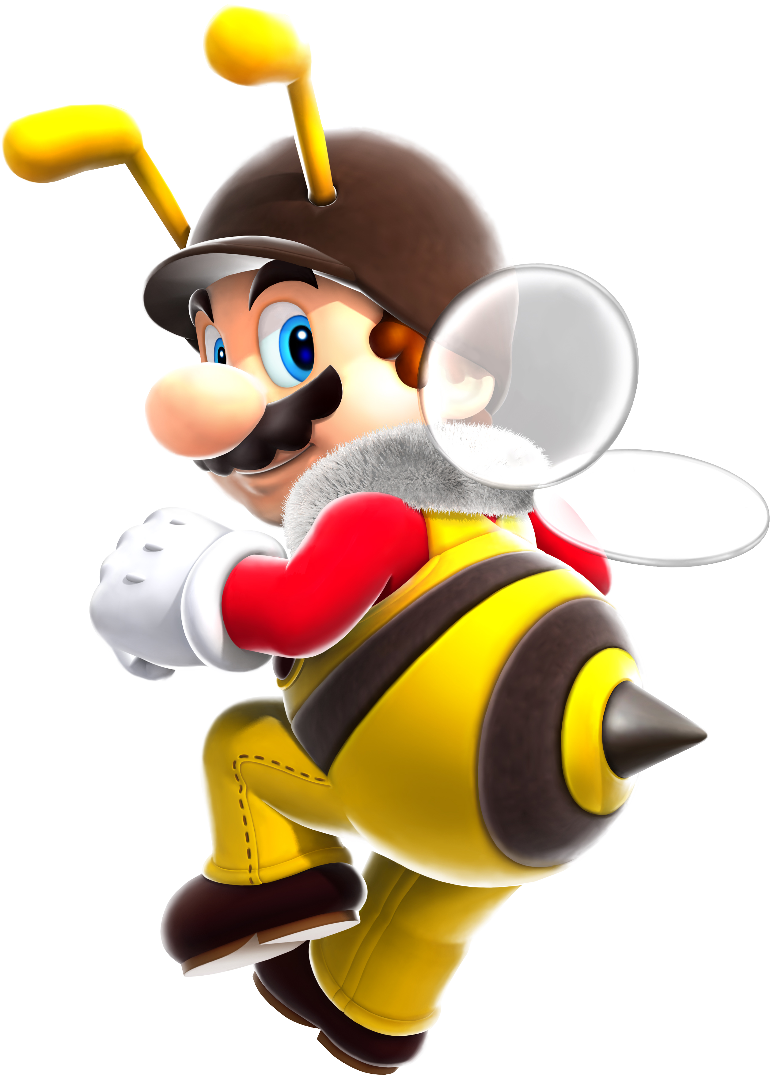 Bee Mario Clipart (3000x4000), Png Download