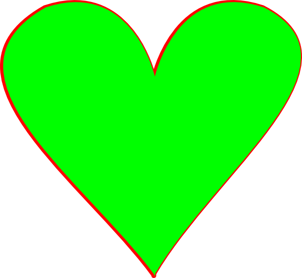 How To Set Use Green Hearts Clipart - Png Download (600x552), Png Download