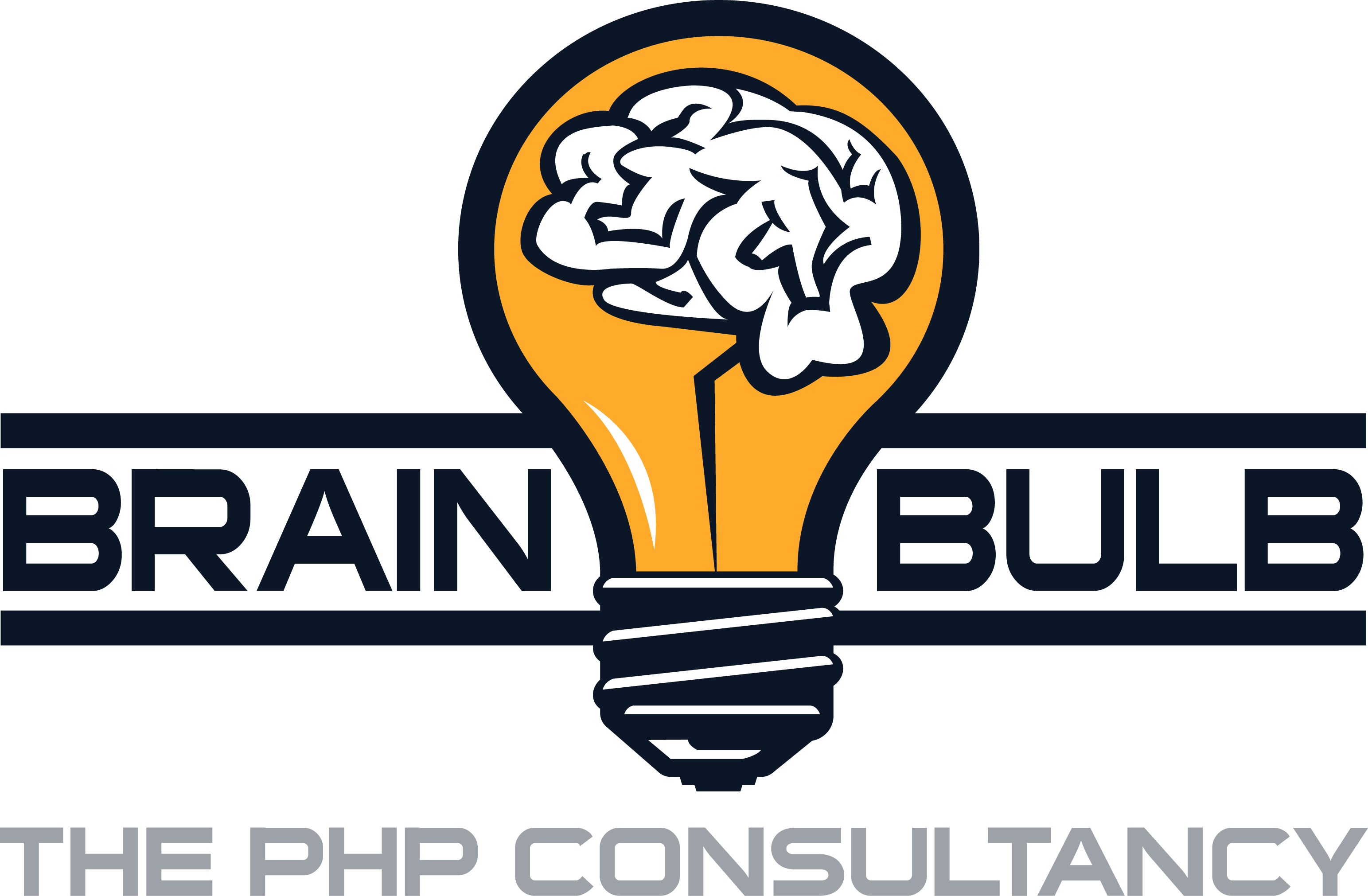 Brain Bulb Logo Large - Brain In Bulb Logo Clipart (3087x2022), Png Download