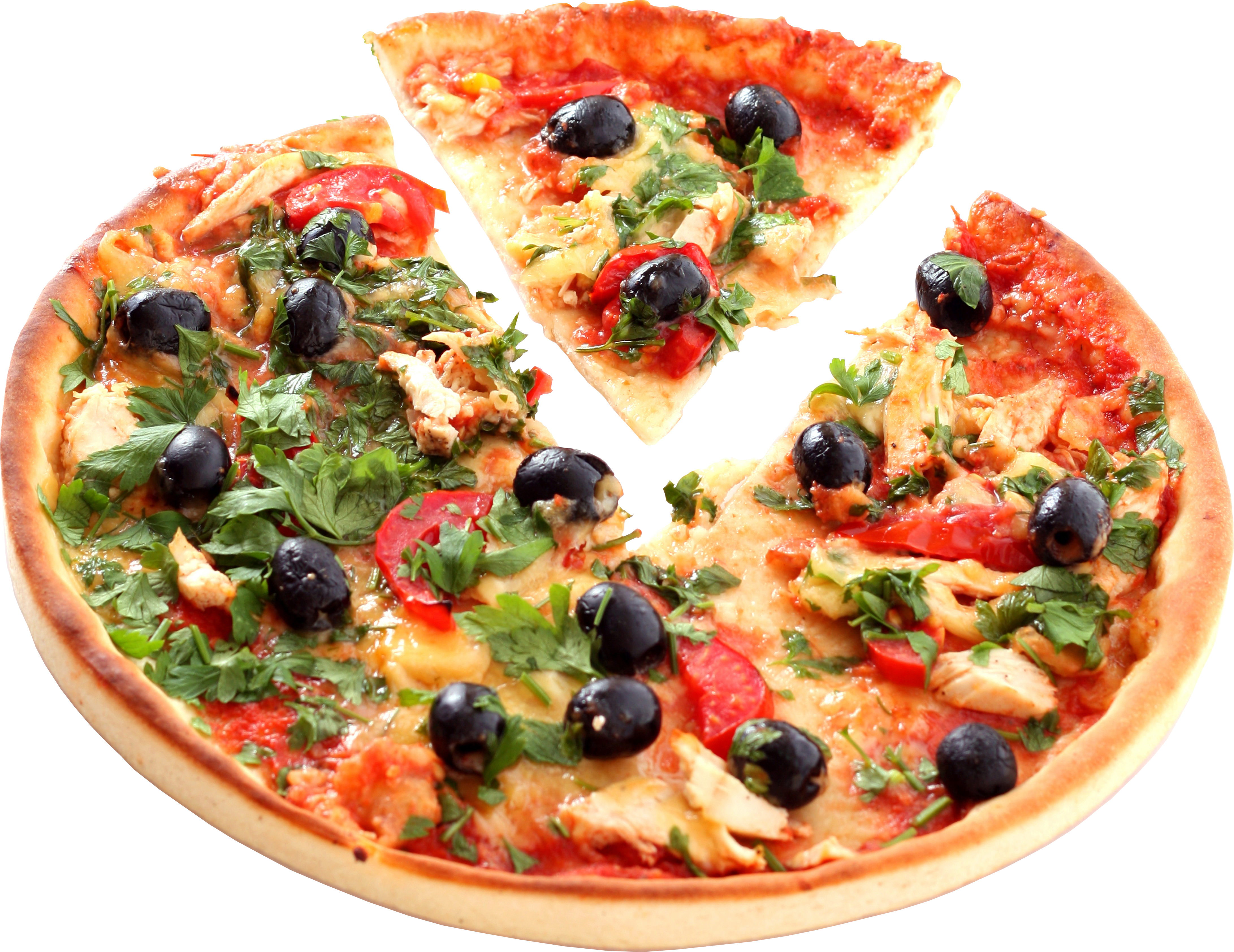 Pizza Png Clipart (4365x3369), Png Download