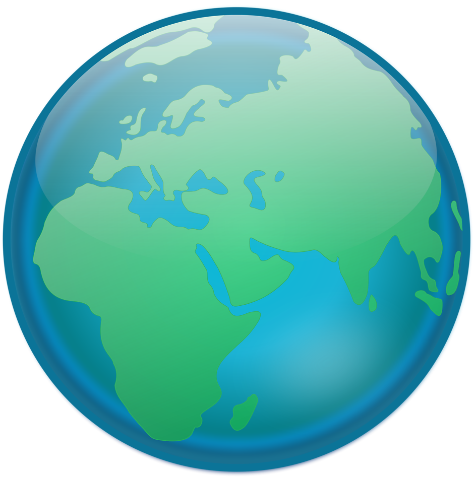 Globe Clip Art - World Globe Transparent Background - Png Download (900x900), Png Download