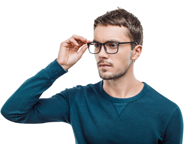 Man Wearing Glasses Png Clipart (700x467), Png Download