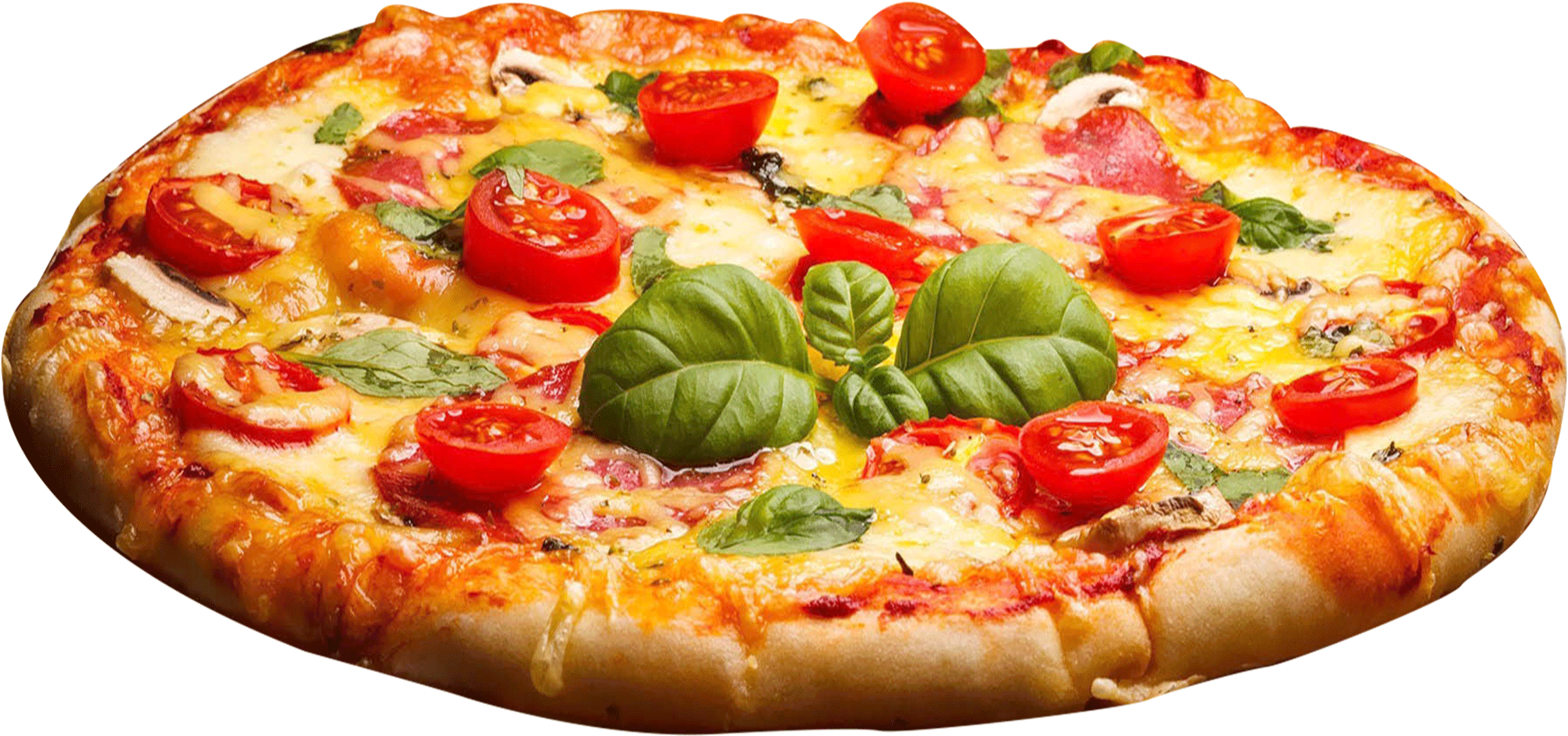 Pizza Free Png Image - Пицца Png Clipart (2500x1250), Png Download