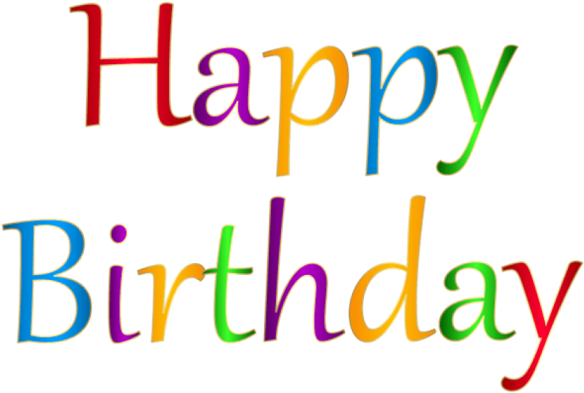 Download Happy Birthday Png Images Background - Happy Birthday Png Clipart (850x570), Png Download
