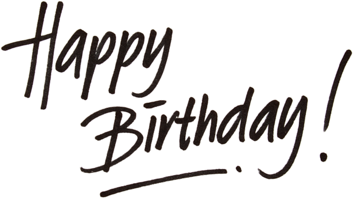 Happy Birthday Png Tumblr - Happy Birthday February 9th Clipart (800x480), Png Download