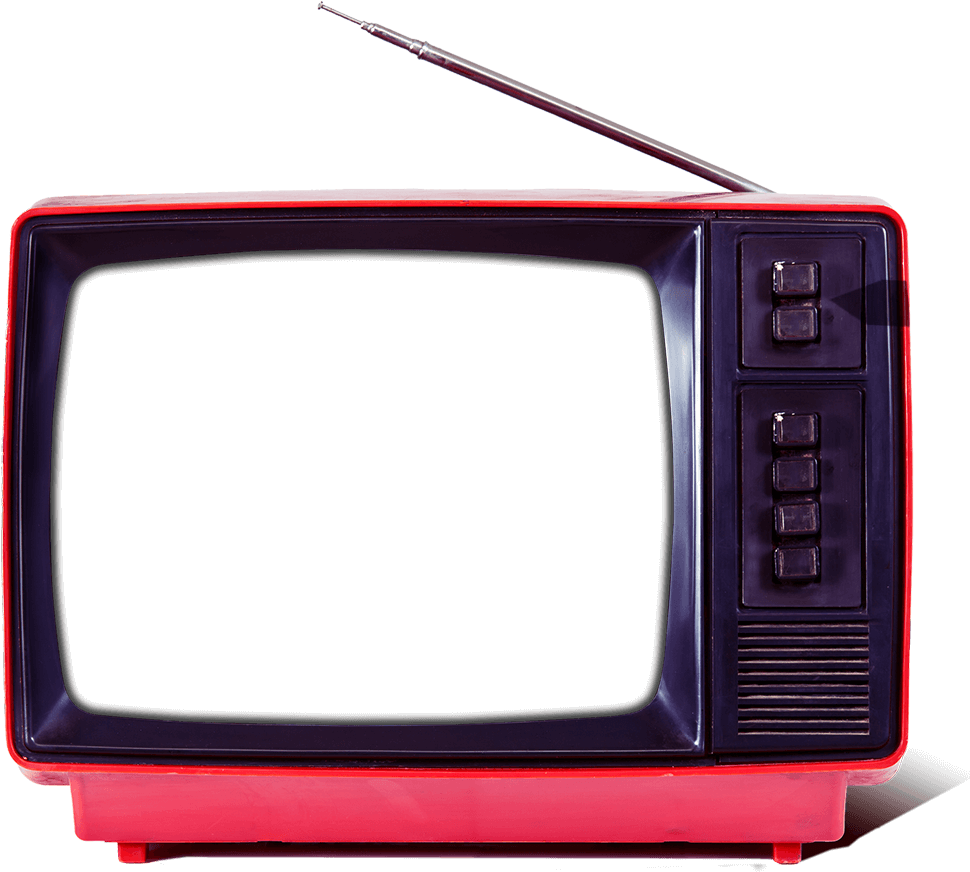 Retro Tv Png , Png Download - Television Set Clipart (970x872), Png Download