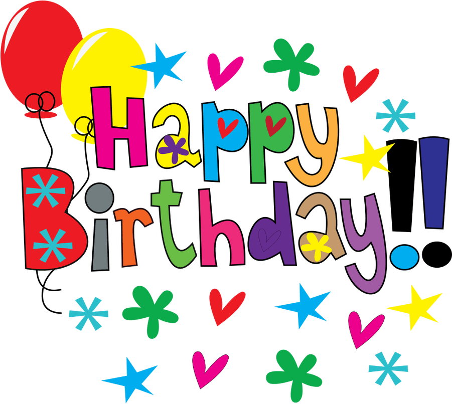 Printable Birthday Clipart At Getdrawings - Happy Birthday Images Clipart - Png Download (900x822), Png Download