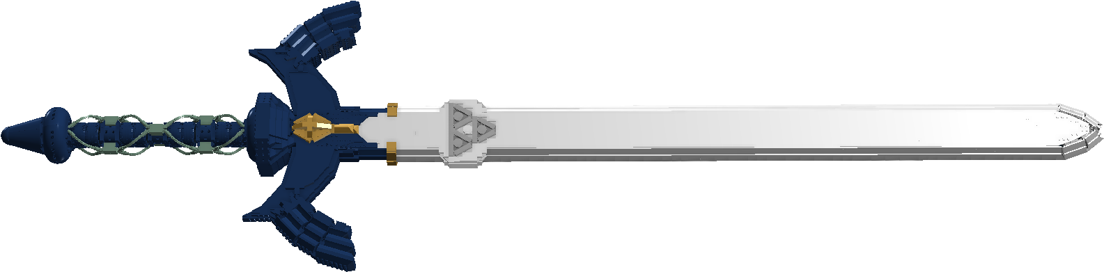Qzfeb2w - Legend Of Zelda Master Sword Png Clipart (1591x739), Png Download