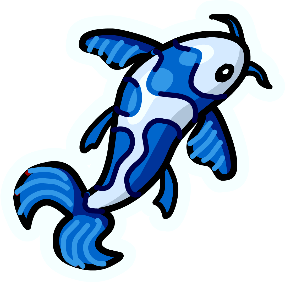 Image - Blue Koi Fish Png Clipart (1088x1079), Png Download