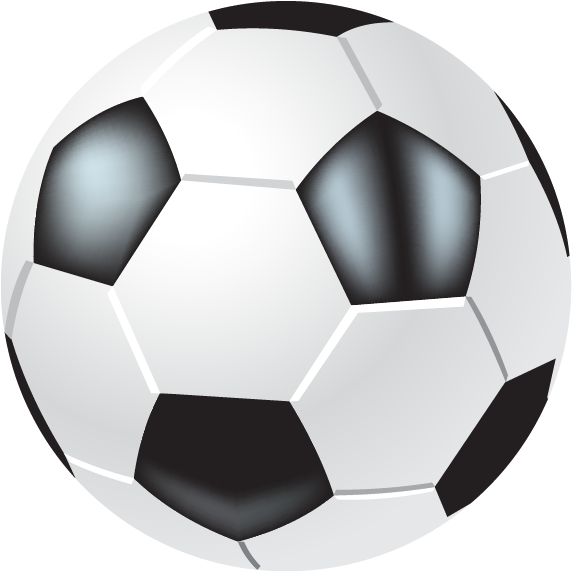 Clipart Soccer Ball Transparent Background - Png Download (632x651), Png Download