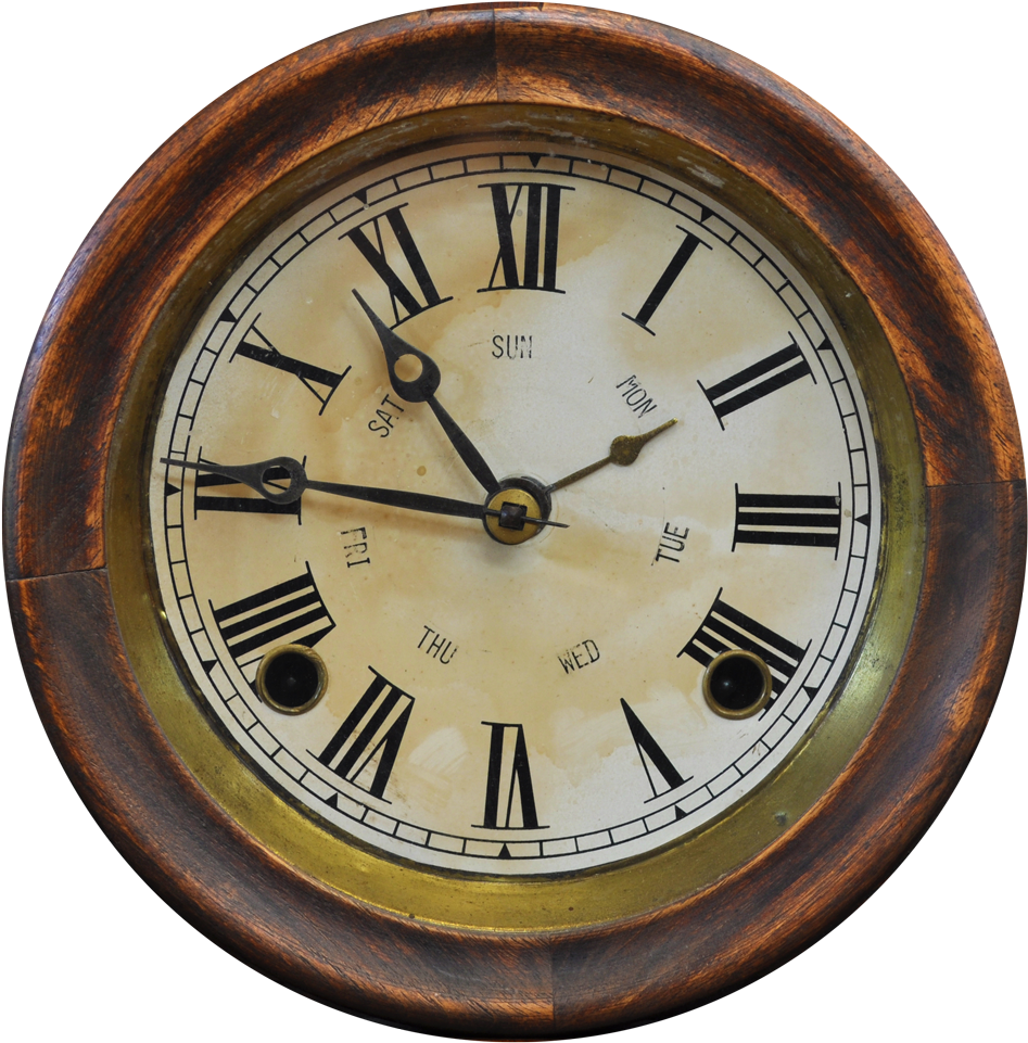 Antique Clock Png Clipart (1160x1083), Png Download