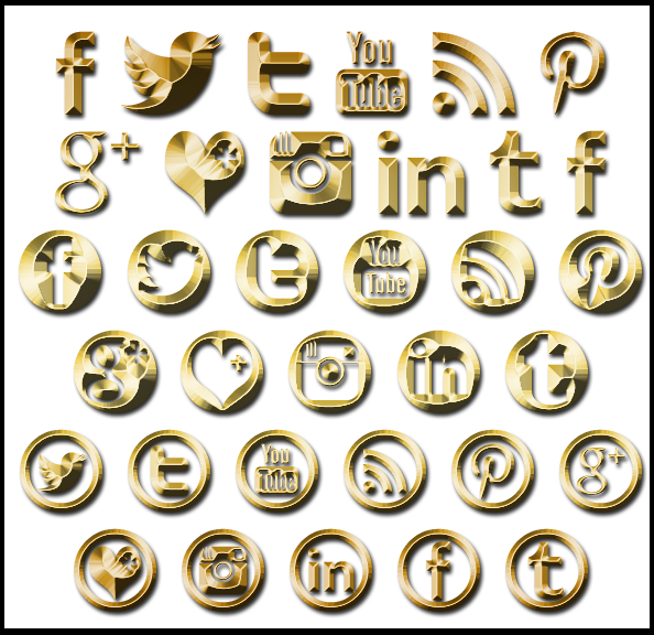 My Font With Some Styles Applied - Brass Clipart (594x576), Png Download