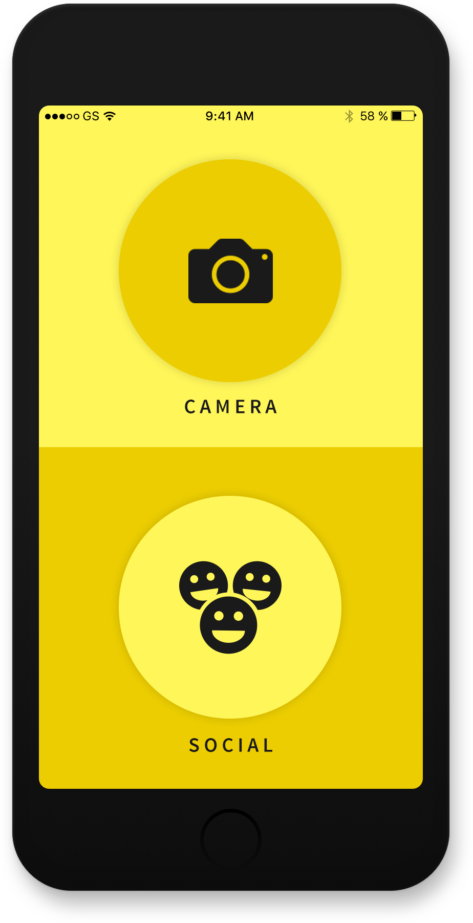 Snapchat - Circle Clipart (924x1802), Png Download