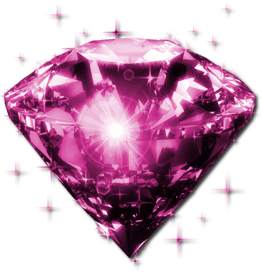 Hot Pink Diamonds Png , Png Download Clipart Large Size Png Image