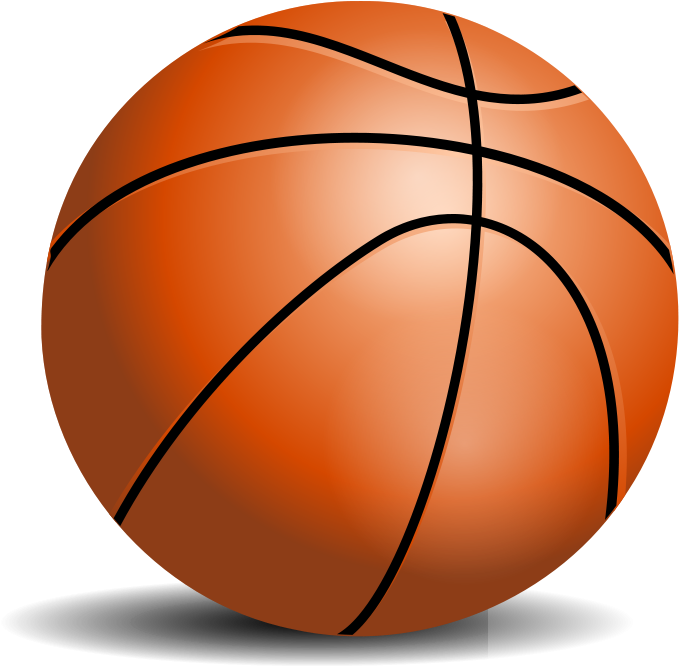 Basketball Clipart Clipart Panda Free Clipart Images - Basketball Clipart - Png Download (800x724), Png Download
