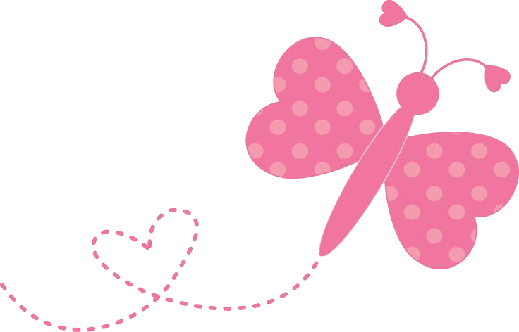 Cute Butterflies Png File - Cute Butterfly Png Clipart (736x472), Png Download