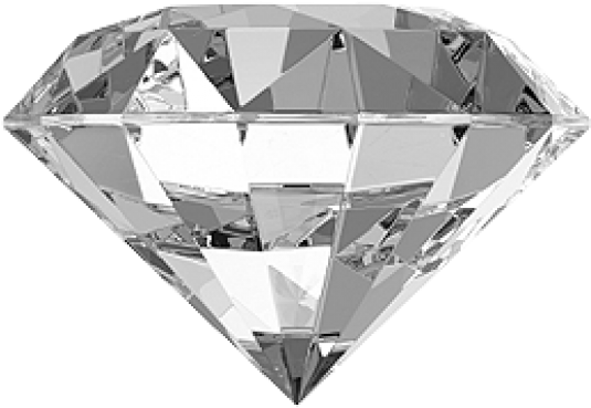 Diamond Png Free Download - Single Diamond Clipart (600x600), Png Download