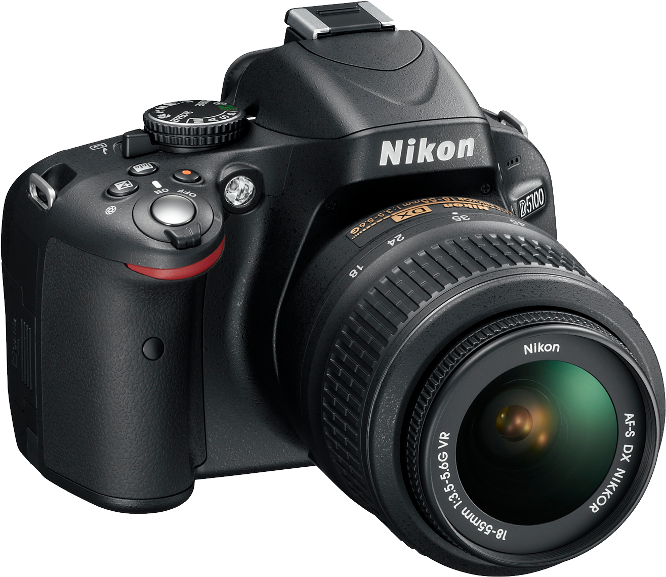 Photo Camera - Nikon D5100 Clipart (1600x1200), Png Download