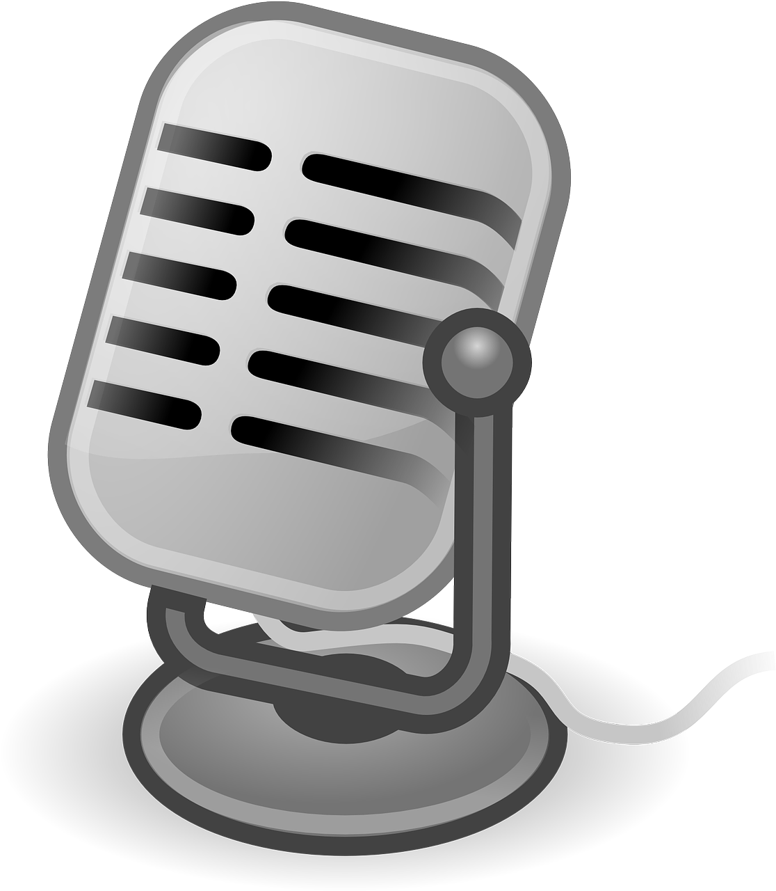Microphone Png Clipart (528x598), Png Download