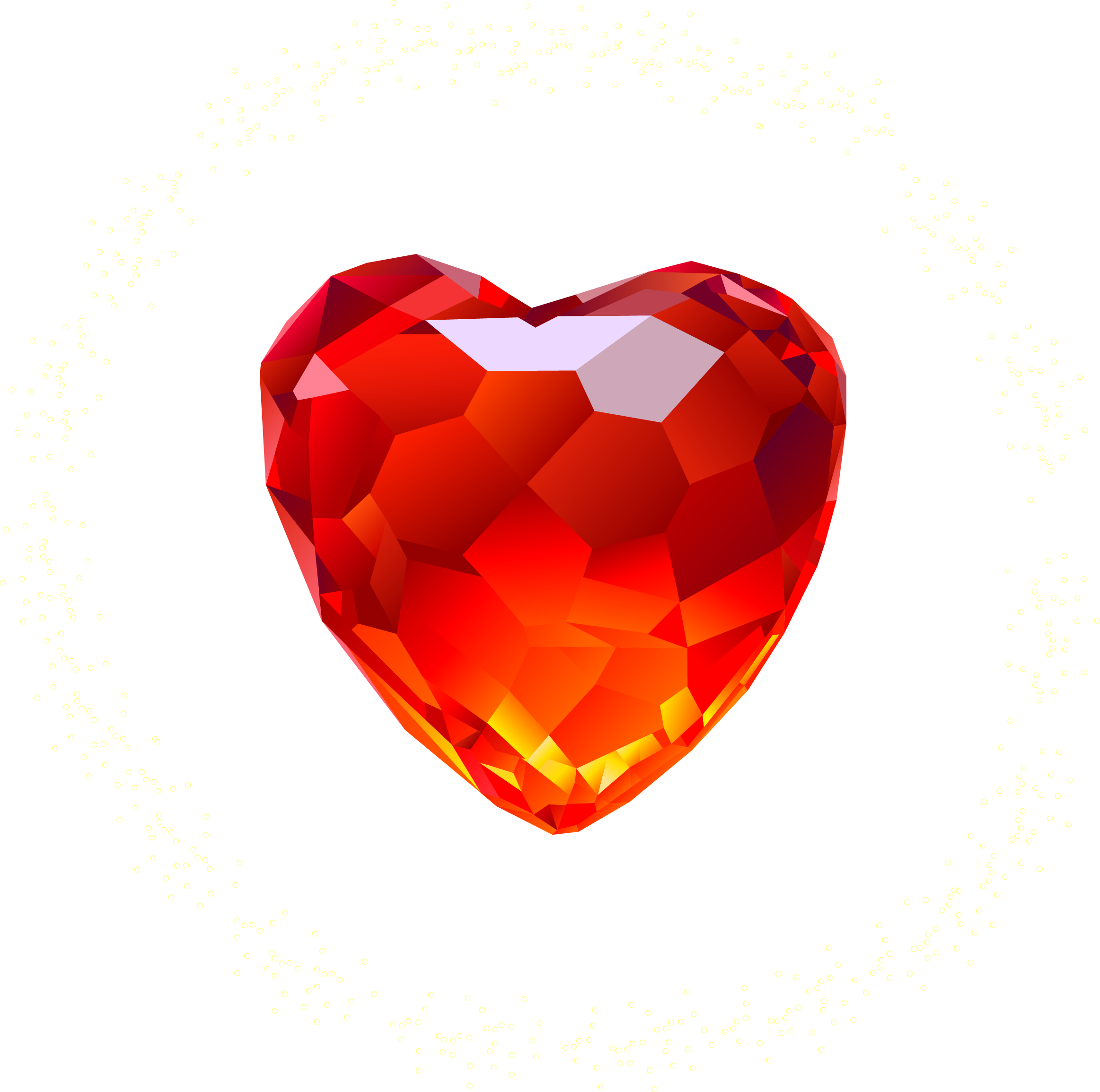 Heart Diamond Png Image - Red Diamond Png Clipart (2325x2309), Png Download