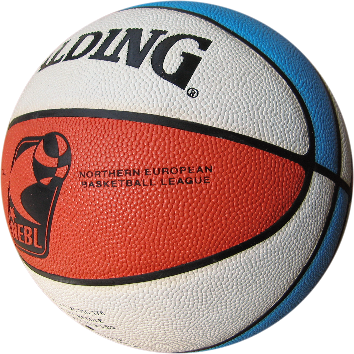 Nebl Spalding Basket Ball - Nike Basketball Ball Limited Clipart (1200x1199), Png Download