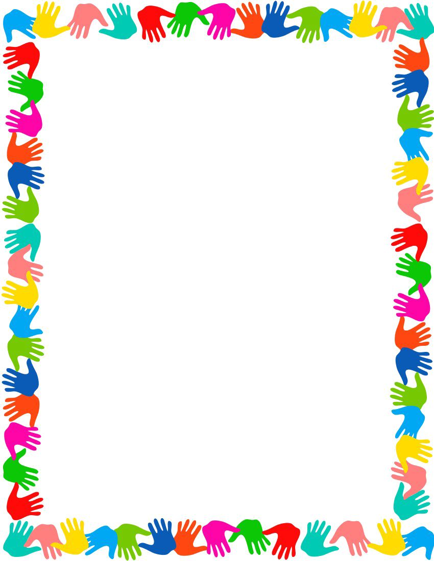 Border Png Transparent - School Border Clipart (850x1100), Png Download