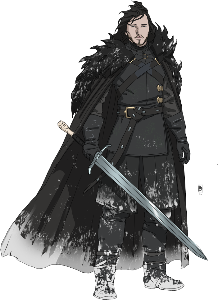 Jon Snow Png Picture - Got Jon Snow Png Clipart (900x1187), Png Download