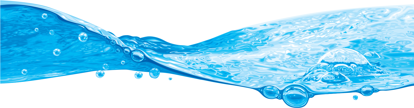 Just An Image - Flowing Water Png Transparent Clipart (1613x458), Png Download