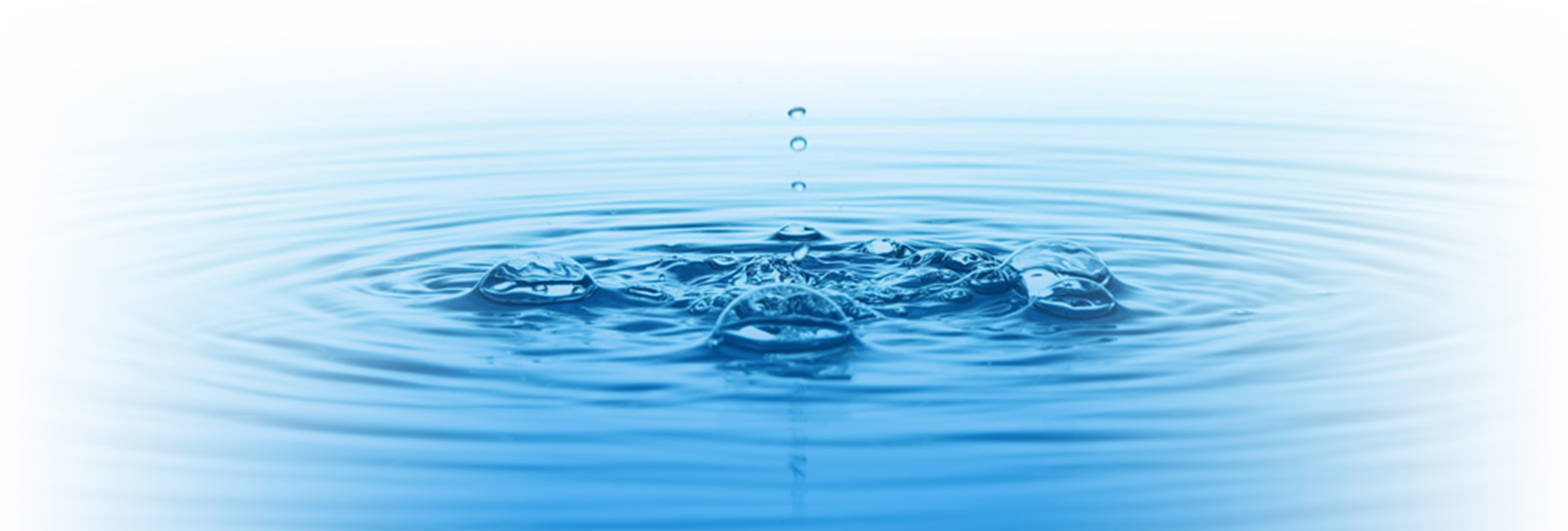 Water Footergradient - - Water Clipart (1906x646), Png Download