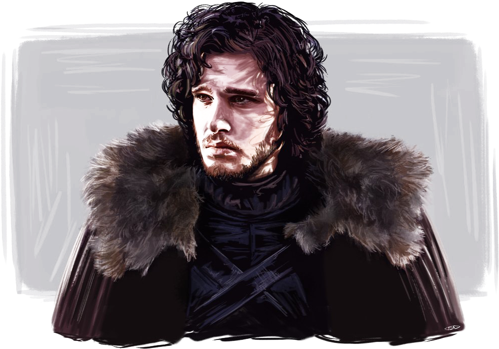 Jon Snow Png Hd Quality - Jon Snow Game Of Thrones Clipart (1024x760), Png Download