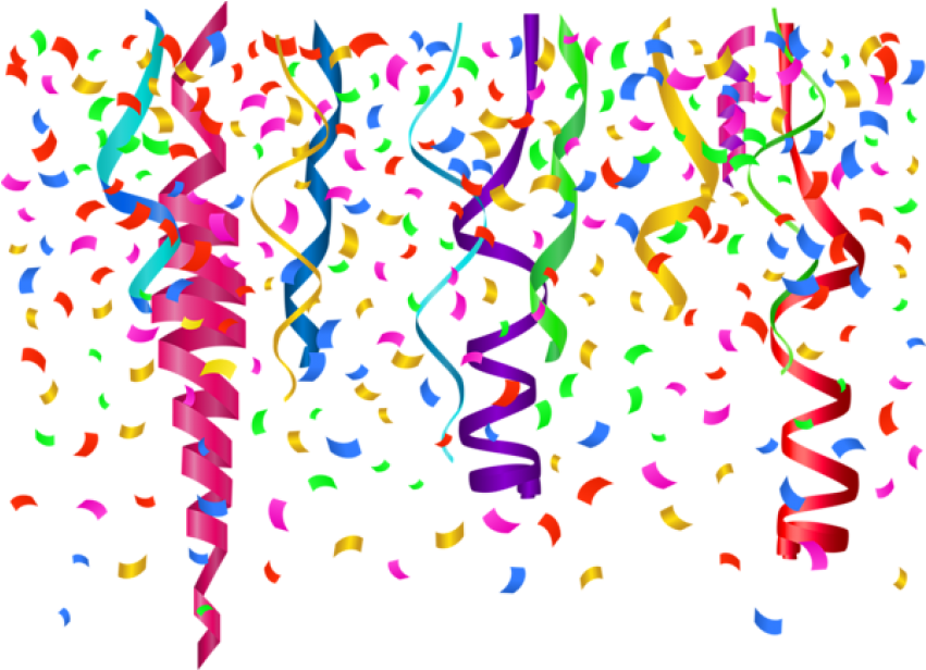 Free Png Download Confetti Png Images Background Png - Confetti Clipart Transparent (850x622), Png Download