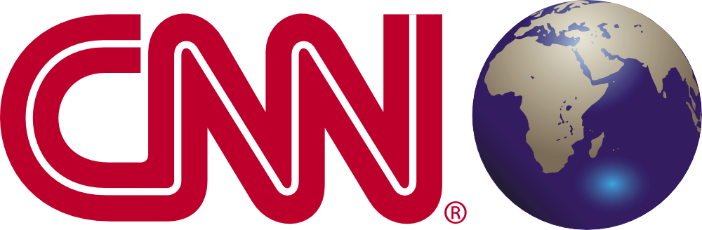 Cnn Logo With Earth Png - Cnn Logos Clipart (1000x328), Png Download