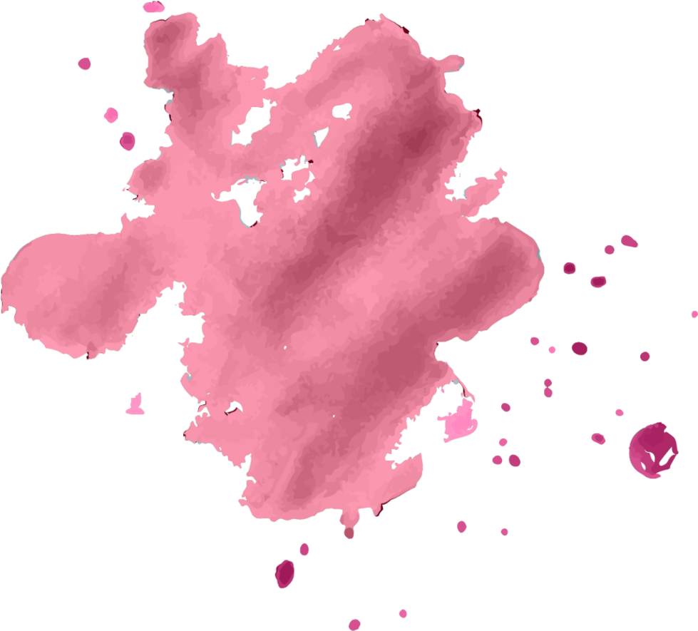 Color Colour Pink Brush Pinkbrush Drip Driping Colordri - Illustration Clipart (979x885), Png Download