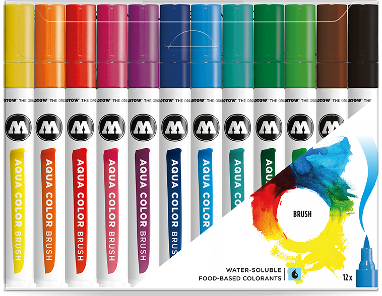 Aqua Colour Brush Clipart (800x800), Png Download