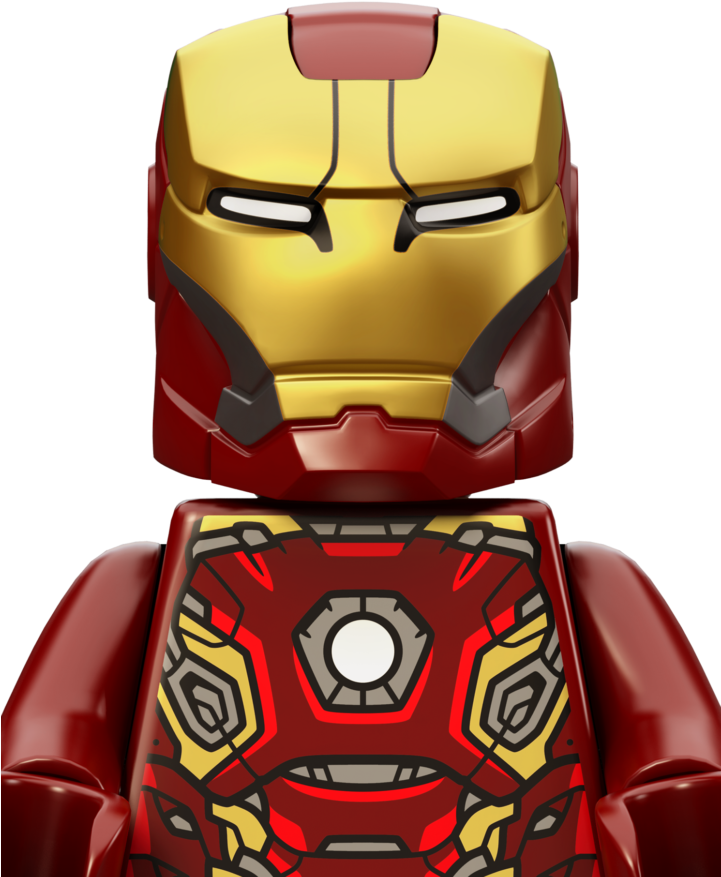 Legos Transparent Iron Man - Iron Man Lego Cara Clipart (720x960), Png Download