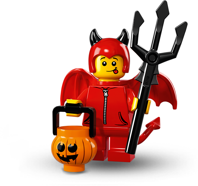 Lego® Collectible Minifigures Cute Little Devil Released - Lego Cute Little Devil Clipart (1488x838), Png Download