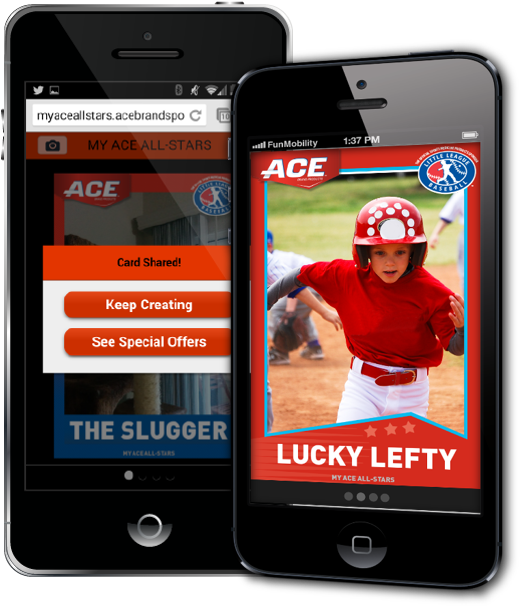 3m Case Study Ace Bandages - Little League Baseball Clipart (523x641), Png Download