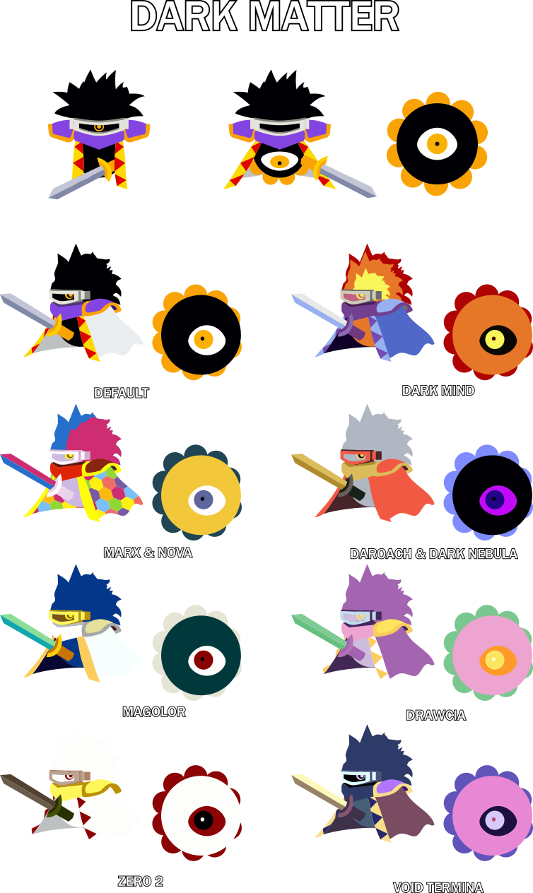 Artworkmade - Dark Matter Smash Bros Clipart (754x1264), Png Download