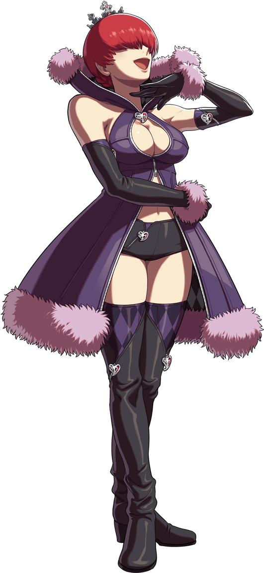 Shermie Snk Heroines Costume Dressy - Kof Shermie Snk Clipart (806x1156), Png Download