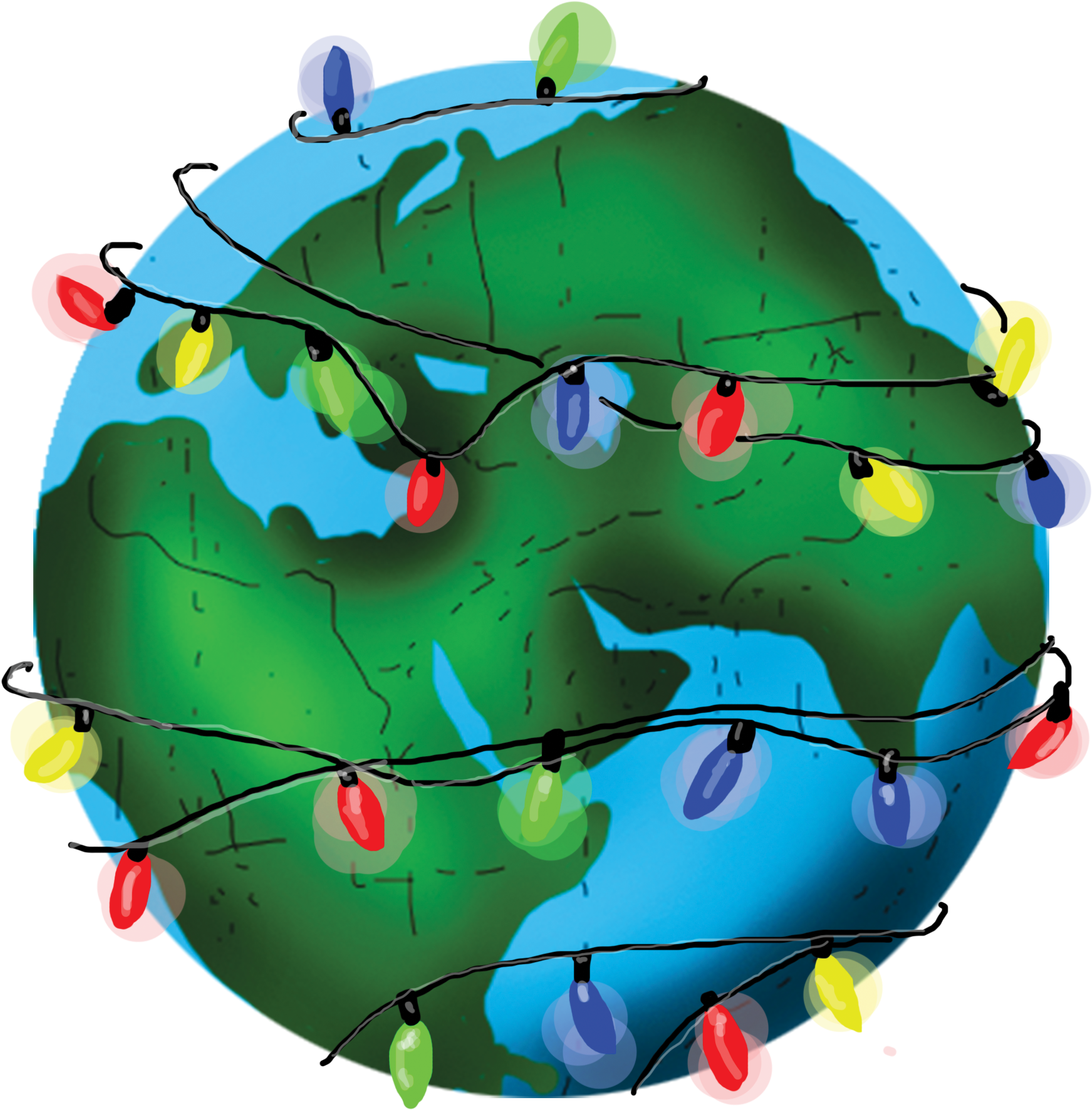 Holidays Around The World - Holidays Around The World Clipart - Png Download (2954x2954), Png Download