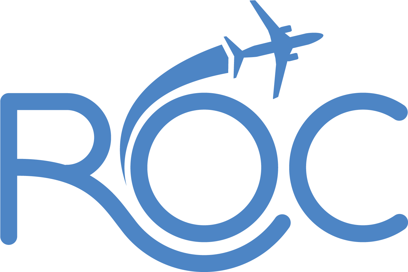 Greater Rochester International Airport , Png Download - Greater Rochester International Airport Logo Clipart (1414x943), Png Download