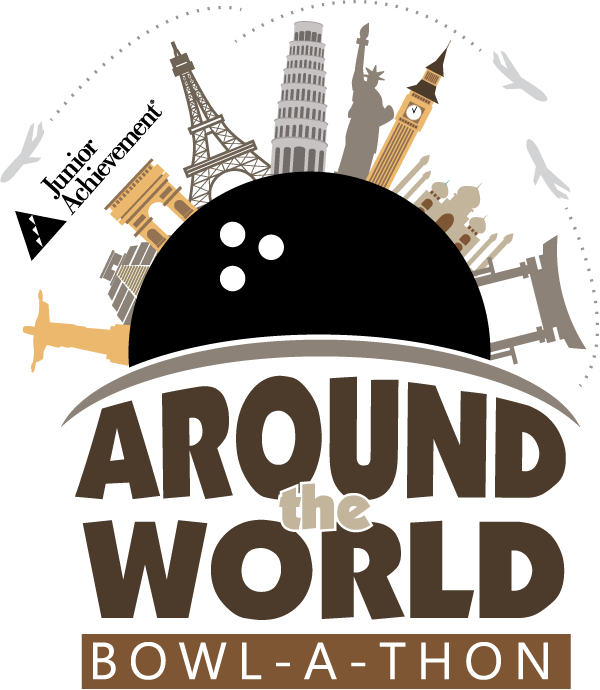 Around The World Bowl A Thon Logo Color - Around The World Logo Clipart (600x690), Png Download