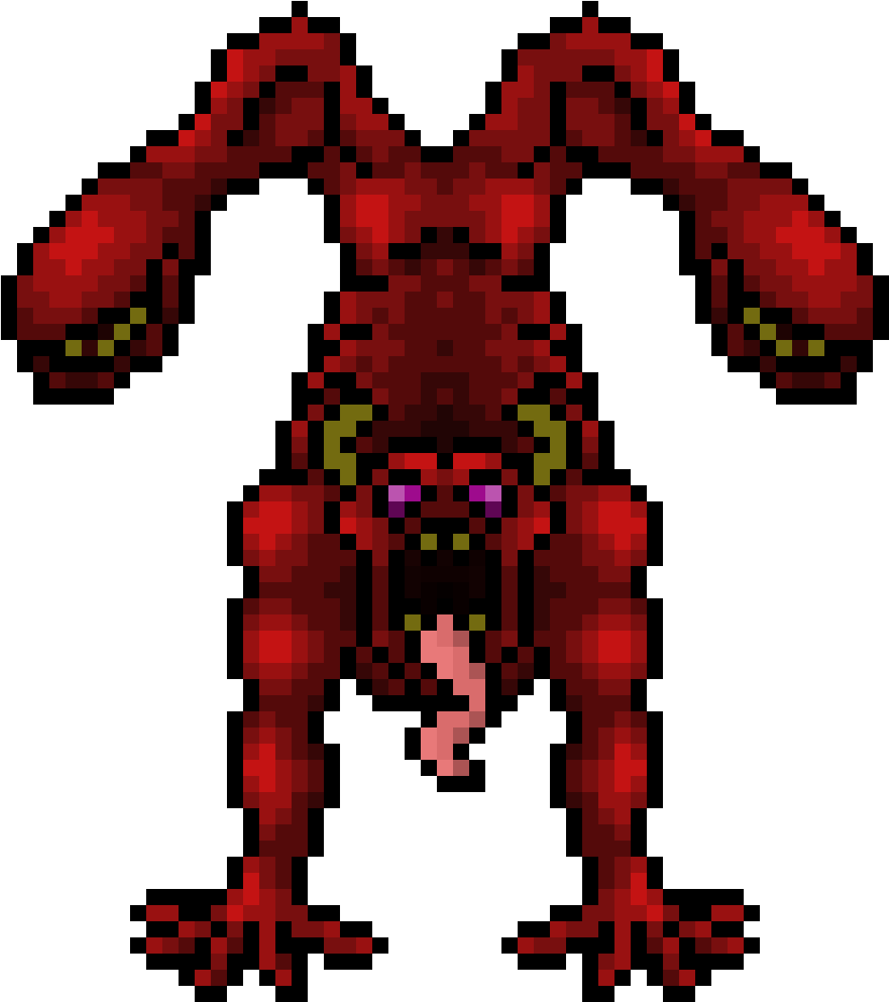 Red Mutated Human - Creative Arts Clipart (1152x1152), Png Download