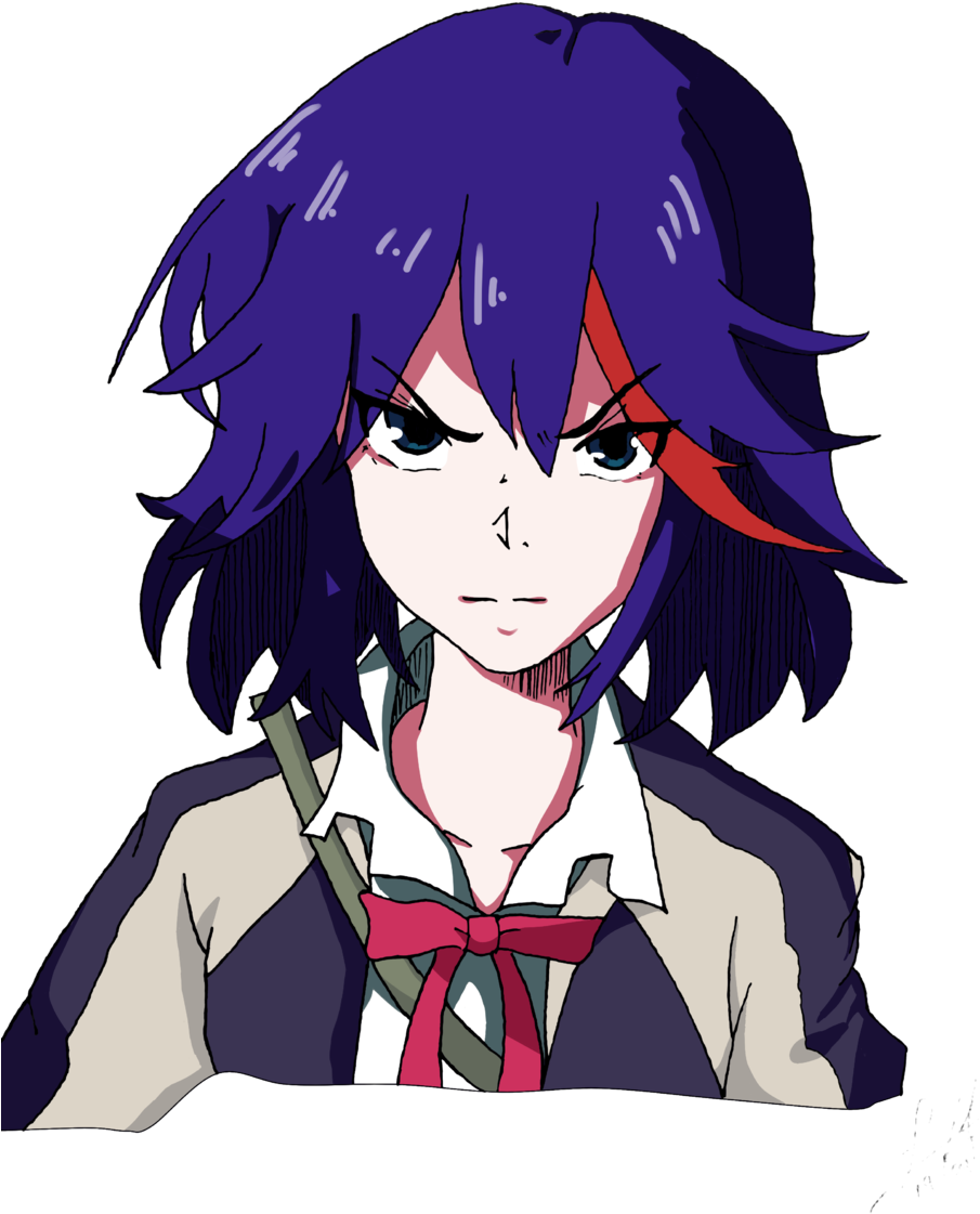 Kill La Kill - Cartoon Clipart (905x1280), Png Download