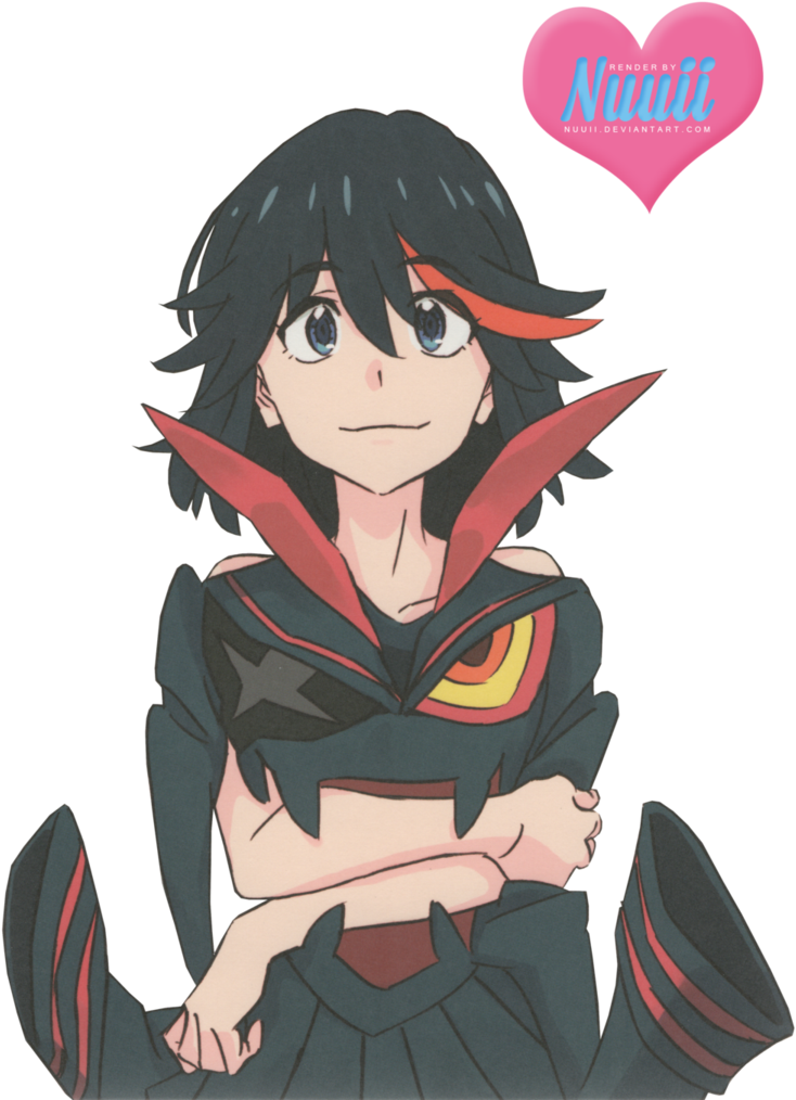 Kill La Kill Ryuko - Ryuko Matoi Clipart (767x1042), Png Download