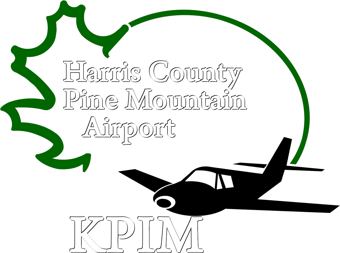 Harris County / Pine Mountain Airport - Monoplane Clipart (1472x1085), Png Download