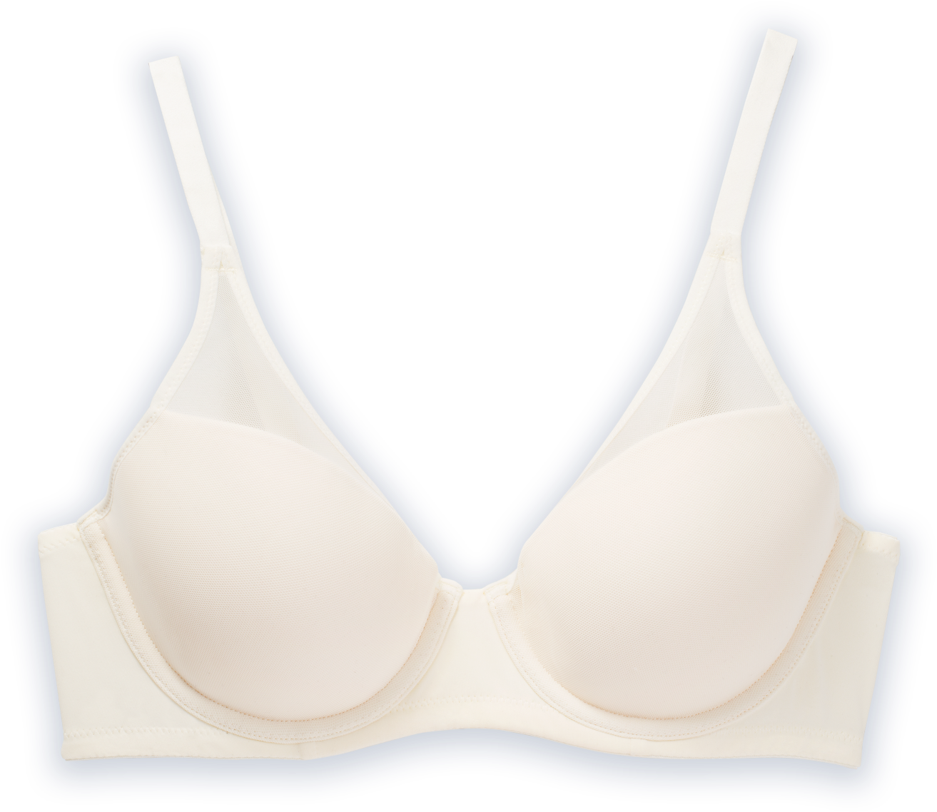 Breathable Luxe Full Coverage Padded Underwire Bra - Brassiere Clipart ...