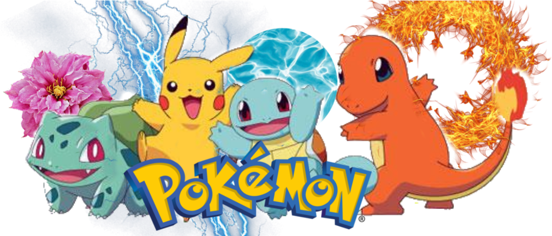 Pokemon Clipart (1137x480), Png Download