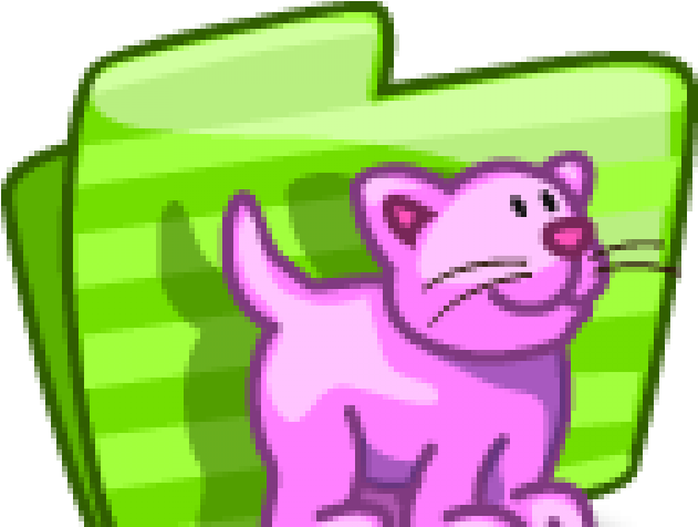 Folder Icons Cat - Abdulkerim Bengi Anadolu Lisesi Clipart (640x480), Png Download