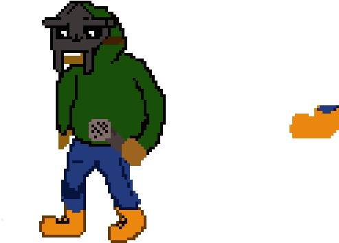 Mf Doom - Cartoon Clipart (1024x576), Png Download